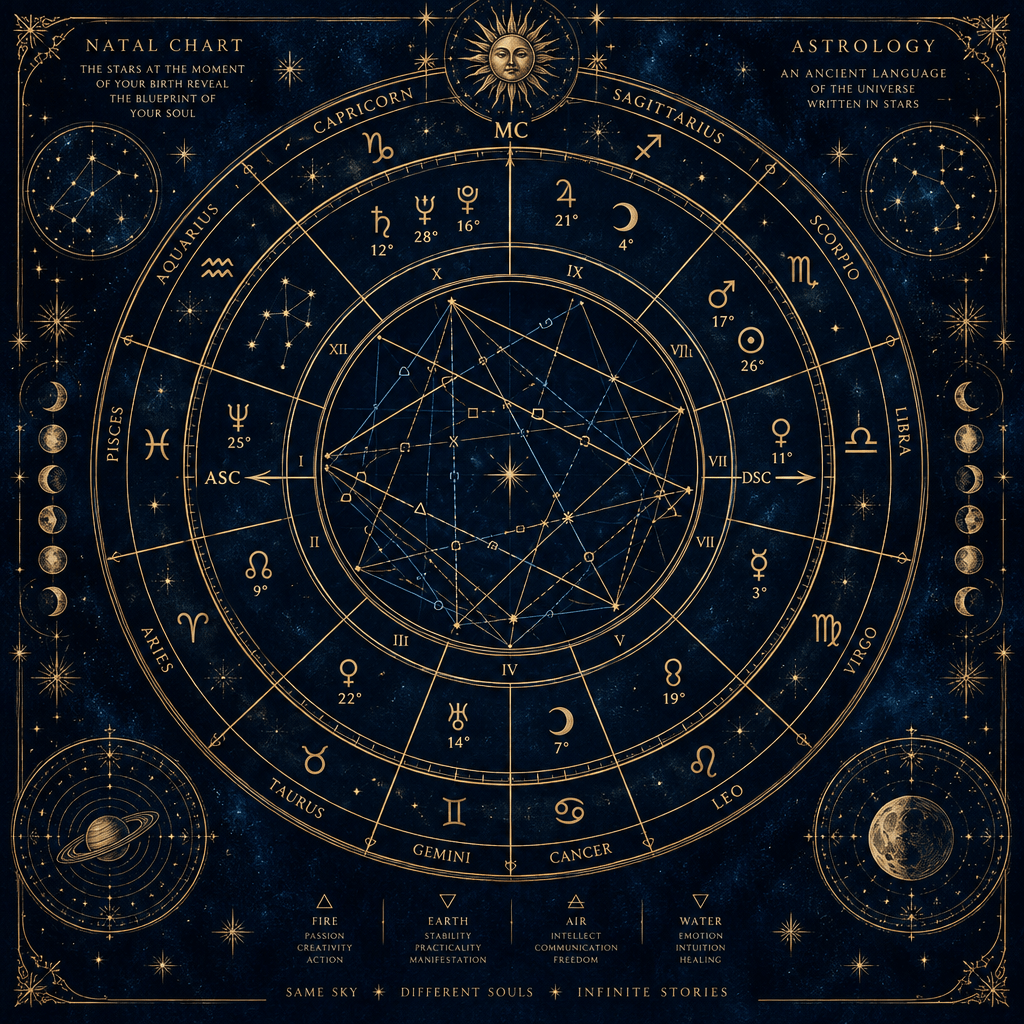 Stellium in Astrology - DancingMotes