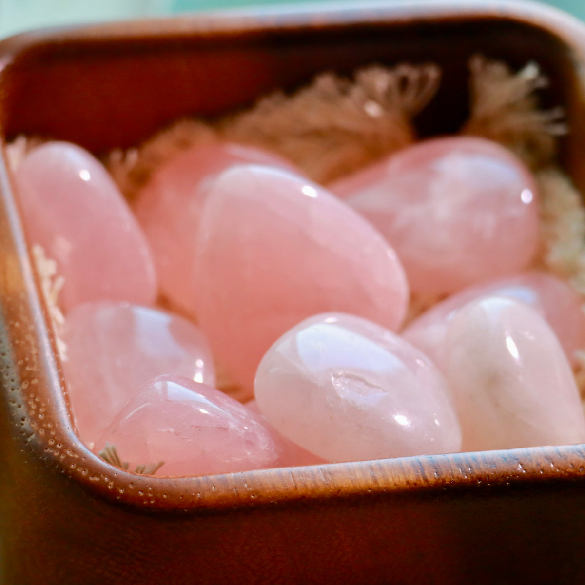 2.5-3.5cm Natural Rose Quartz Rough Stones | 2-Piece Crystal Set